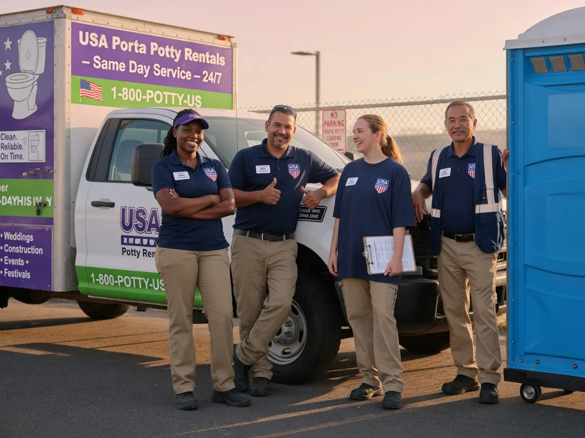 Porta Potty Rental company in Asheville, NC